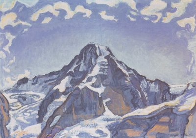 The Monk with Clouds by Ferdinand Hodler